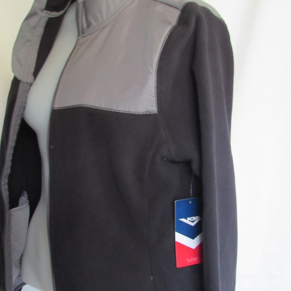 Pony All Weather Fleece Ladies Zippered Jacket Coa - Picture 2 of 8